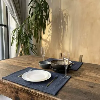 Плейсмат «Конта», размер 35х50 см, цвет синий