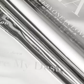 Пленка для цветов, 57 х 57 см, белый