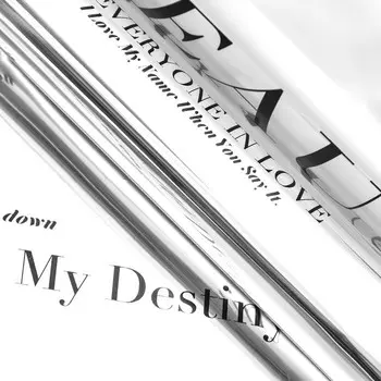 Пленка для цветов, 57 х 57 см, чёрный