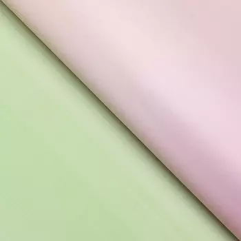 Пленка для цветов матовая, розовый - травянной, «Переход», 5858 см