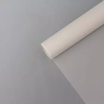 Пленка для цветов матовая,«Тишью», 20 микрон, 0.5710 м, белая