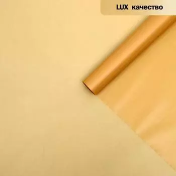 Пленка для цветов "Однотонная" кремовый, 0,58 х 10 м