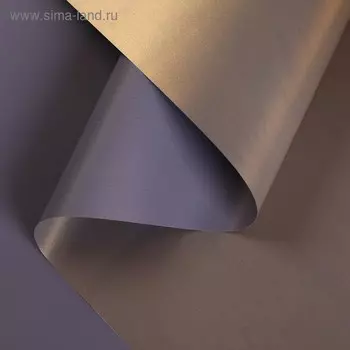 Корейская пленка для цветов перламутровая «Бархат», золотая слива, 0,5 х 10 м