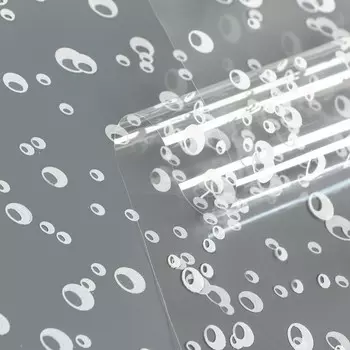 Пленка для цветов «Пузырьки» белая 0.78.2 м, 40 мкм