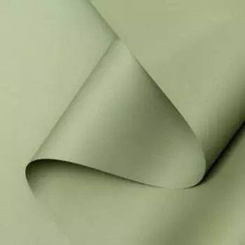 Пленка для цветов тонированная, матовая, оливковый, 0,5 х 10 м, 70 мкм