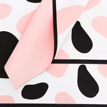 Пленка двухсторонняя, розовый 5858 см