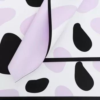 Пленка двухсторонняя, сиреневый 58 х 58 см