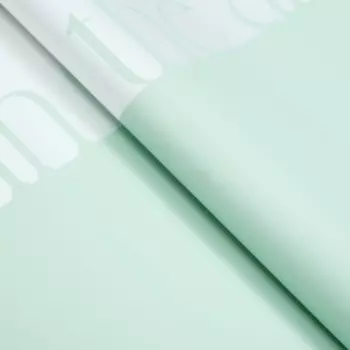 Пленка флористическая, «Любовь в воздухе» 65 мкм, светлая фисташка 5858 см