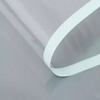 Пленка глянцевая для декора и флористики «Полоса», зелёная, 5858 см