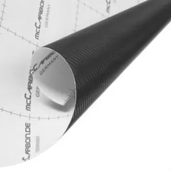 Пленка карбон 3D, самоклеящаяся, 75200 см, черный