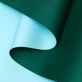 Пленка матовая, бирюзовый, изумрудный, 0.58 х 10 м