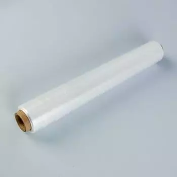 Пленка пищевая, белая, 45 см 300 м, 8 мкм