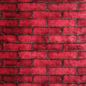 Пленка самоклеящаяся Кирпич красный 10м*45см
