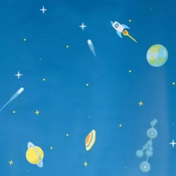 Пленка самоклеящаяся "Космос" 10м*45см