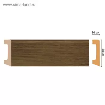 Плинтус 5,8х1,6х240 см, D234-88/15