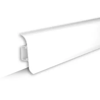 Плинтус Лексида 5,5 х 2,2 см Белый