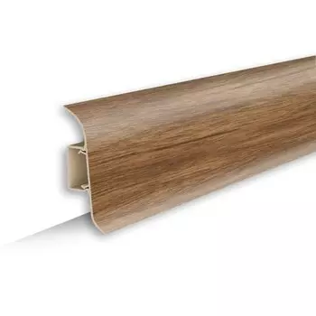 Плинтус Лексида 5,5 х 2,2 см Осина темная