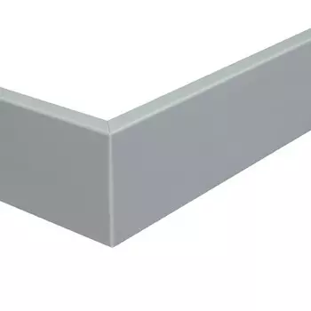 Плинтус напольный ПВХ SALAG ALPHA 60 Grey AP61M2 220х1,5х6