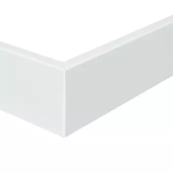 Плинтус напольный ПВХ SALAG ALPHA 80 White AP81U1 220х1,5х8