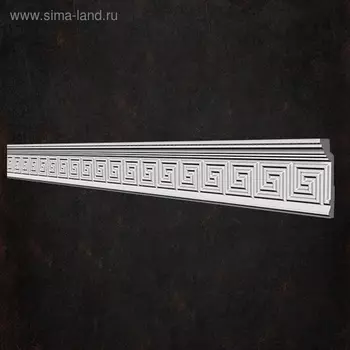 Плинтус потолочный GP-58, 64х28х2000 мм