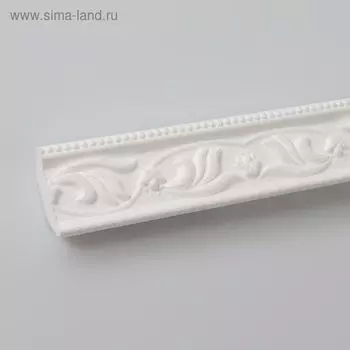 Плинтус потолочный резной "Бриз" 30х27х1500