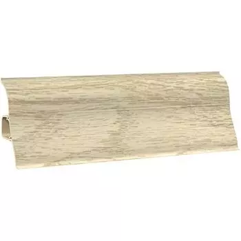 Плинтус ПВХ Ecoline Комфорт-классик - 153 граб 2,5 м