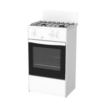 Плита Darina 1АS GM 521 01 W, газовая, 2 конфорки, 45 л, газовая духовка, белая