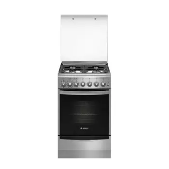 Плита GEFEST ПГЭ 5102-03 0027, комбинированная, 4 конфорки, 55 л, серебристая