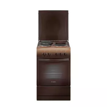 Плита Gefest 5140 0001, электрическая, 3 конфорки, 55 л, эмаль, коричневая