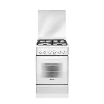 Плита Gefest ПГ 5300-02 0040, газовая, 4 конфорки, 52 л, газовая духовка, белая