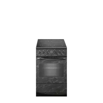 Плита GEFEST 5560-03 0053, электрическая, 4 конфорки, 55 л, стеклокерамика, серый мрамор