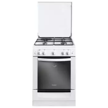 Плита Gefest ПГЭ 6110-01, комбинированная, 4 конфорки, 52 л, белая