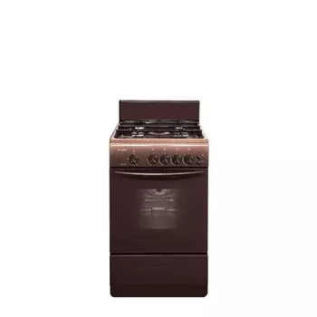 Плита Gefest ПГ 3200-06 К86, газовая, 4 конфорки, 42 л, газовая духовка, коричневая