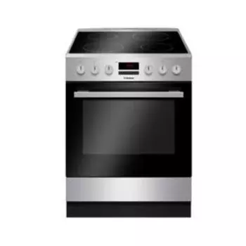 Плита Hansa FCCX 68203, электрическая, 4 конфорки, 65 л, серебр.