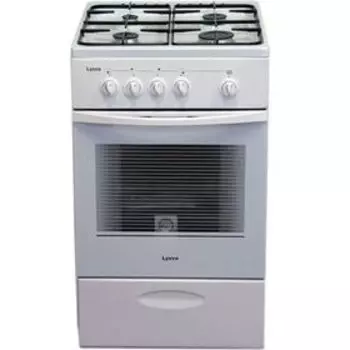 Плита "Лысьва" ГП 400 МС-2у, газовая, 4 конфорки, 57 л, без крышки, белая