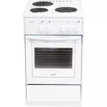 Плита "Лысьва" ЭП 301, электрическая, 3 конфорки, 60 л, эмаль, без гриля, белая