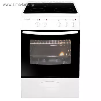 Плита "Лысьва" ЭПС 301 МС/EF30001MK00 Wt C, 57 л, электрическая, 3 конфорки, белая