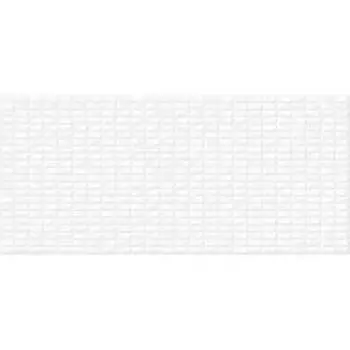 Плитка настенная Pudra мозаика белый рельеф 200x440 (в упаковке 1,05 кв.м)
