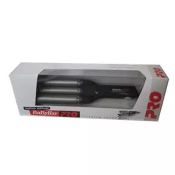 Плойка BaByliss BAB2269TTE, 125 Вт, титаново-турмалиновое покрытие, d=22 мм, 220°С, чёрная 203456