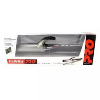Плойка BaByliss BAB2275TTE, 45 Вт, титаново-турмалиновое покрытие, d=38 мм, 200°С, серебр.