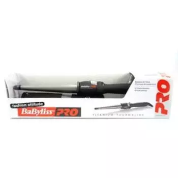 Плойка BaByliss BAB2280TTE, 65 Вт, конусная, титаново-турмалиновое покрытие, d=13-25 мм, 190°C, чёрн