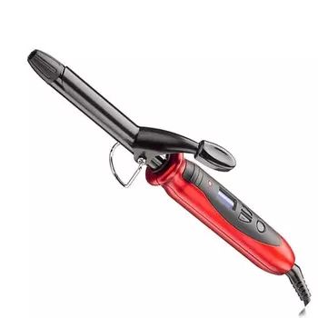 Плойка Ermila 4430-0040 Curling Tong Ceramic Coated, 25 Вт, керамическое покрытие, d=19 мм, красная