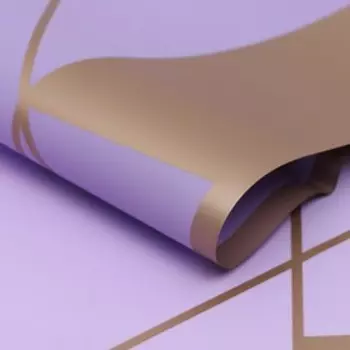 Плёнка для цветов, лиловый 5858 см