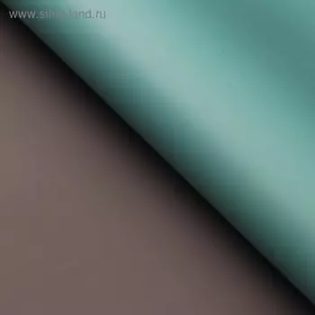 Плёнка для цветов и подарков "Серо-зеленая", 57 х 57 ±5% см