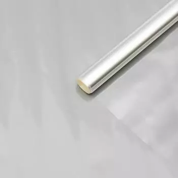 Плёнка для цветов прозрачная 0.86.8 м, 200 г, 40 мкм