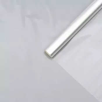 Плёнка для цветов прозрачная 110.4 м, 400 г, 40 мкм