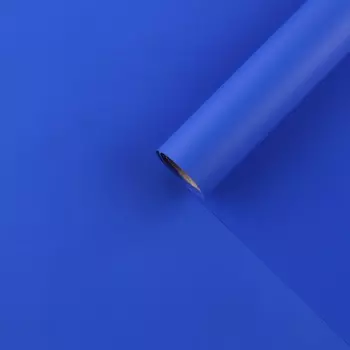 Плёнка для цветов упаковочная матовая «Индиго», 0.58 м