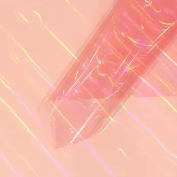 Плёнка для декора и флористики, розовая, однотонная, двусторонняя, универсальная, лист 1шт., 58 x 58 см