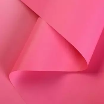 Плёнка матовая двусторонняя «Градиент», розовый, 0,5 х 10 м