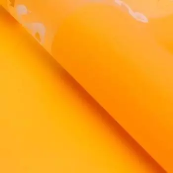 Плёнка матовая "Лебедь на оранжевом", 0,58 х 0,58 м